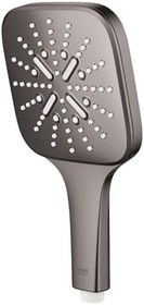 Resim Grohe Rainshower Smartactive 130 Cube El Duşu 3 Akışlı Hard Graphite - 26582A00 