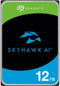 Resim SEAGATE SKYHAWK 12TB 7200RPM 256MB SATA3 6Gb t/sn ST12000VE001 7 