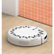 Resim Hellove Çiçekli Robot Süpürge Etiketi Xiaomi Mi Vacuum Mop 1c 2 In 1 Robot Süpürge Dekoratif Süpürge Sticker 