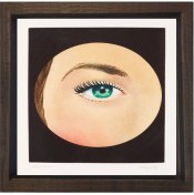 Resim Deniz Çerçeve Göz Tablosu-Çerçevesiz - 60 x 60 cm 