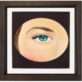 Resim Deniz Çerçeve Göz Tablosu-Çerçevesiz - 80 x 80 cm 