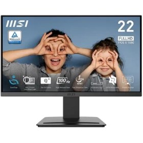 Resim MSI PRO MP223 E2 21.5 1920x1080 FHD 100Hz 1ms HDMI DP Adaptive Sync Led Monitör 