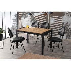 Resim Siyah Mobilgen Ahtapot Sandalye Siyah 