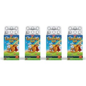 Resim Easyvit Easyfishoil Multi Çiğnenebilir 30 Jel Tablet 4'Lü Paket 