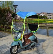 Resim Didadodo Pratik Yağmurluk Tentesi Motosiklet Scooter İçin Gölgelik Branda-01 
