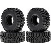 Resim Xiyyadms 1:10 Rc Araçlar İçin Bjm296 Çift Desenli Lastik - Scx10, Tamiya Cc01 D90 D110 Modellerine Uygun 