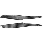 Resim Sones 2 Adet/takım Karbon Fiber Araba Dikiz Aynası Dekoratif Etiket Toyota 4runner 2010-2020 İçin 