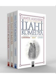 Resim İlahi Komedya Seti-3 Kitap Takım Özel Kutulu - Dante Alighieri - Altın Kitaplar 