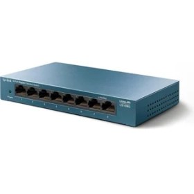 Resim TeknoKapsül Tp-Link Litewave 8 Port LS108G 10/100/1000 Gigabit Çelik Kasa Switch 