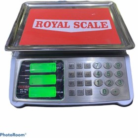 Resim Royal Scale Şarjlı Pilli 40 Kg Terazi 