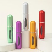 Resim 5 Adet 5ml Mini Parfüm Atomizer, Alt Dolum Seyahat Taşınabilir Parfüm Sprey Şişesi, Parfüm Koku Pompası Kılıfı, Seyahat Ve Dışarı Çıkma Için Boş Sprey Şişesi 