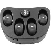 Resim Mufunye Holden Commodore Vt Vx 1999-2003 Oem 92047005 İçin Elektrikli Elektrikli Cam 4 Düğmeli Yedek 