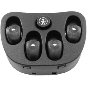 Resim Mufunye Holden Commodore Vt Vx 1999-2003 Oem 92047005 İçin Elektrikli Elektrikli Cam 4 Düğmeli Yedek 