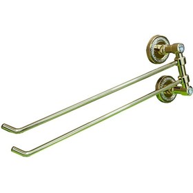 Resim Damla Banyo Jewel Ikili Döner Havluluk Gold Altın 0003876au 8699421212882 