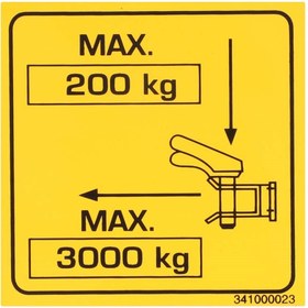 Resim AGCO Güvenlik Etiketi - Massey Ferguson | LA341000023 
