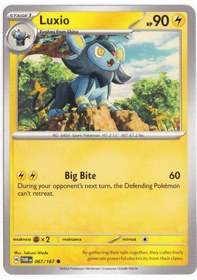 Resim Luxio 067/167 - Twilight Masquerade - Pokemon Kartı Mint 