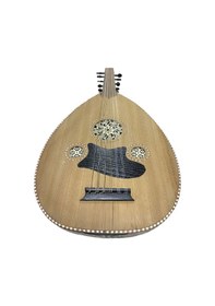 Resim Üst Kalite Ud Kanada Kapaklı Kenar İşlemeli Ceviz-kelebek Prof. 