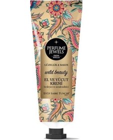 Resim Eyüp Sabri Tuncer Perfume Jewels Wild Beauty El ve Vücut Kremi 50 ML 