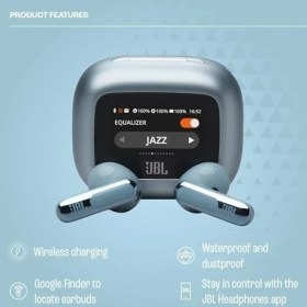 Resim Jbl Live 3, Kablosuz Kulakiçi Kulaklık, Mavi 