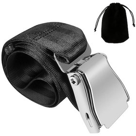 Resim Yaozixa Uçak Emniyet Kemeri Uzatıcı, Obez Ve Hamilelere Uygun, 50-80cm Ayarlanabilir, Kaliteli Metal Kanca Ve Poliester Kordon, Güvenli Seyahat Havayolları Dışında Güneybatı Ve Alaska 