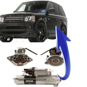 Resim LAND ROVER RANGE ROVER SPORT MARŞ MOTORU DİNAMOSU 12 VOLT 11 DİŞ 