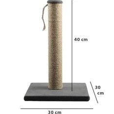 Resim TeknoKapsül Tırmalama Tahtası 40 cm (Gri) 
