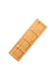 Resim Naturalove Bambu Sunum Tabağı - 4 Bölmeli 