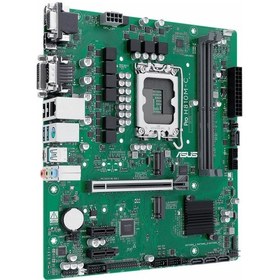 Resim Asus Pro H810m-c-csm Ddr5 6400mhz Oc M.2 Dvı/vga/hdmı/dp/usb-c Pcıe 5.0 1851p Matx Anakart 