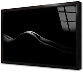 Resim Sanatsal Nü Çerçeveli Cam Tablo 20x30 cm CA22016 