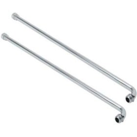 Resim Dirsekli Krom Kaplama Boru 60 Cm 16 *1/2 ’’ 1 Adet 