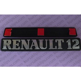 Resim Renault R12 Toros Bagaj Yazi (Krom Kaplama) (1 Adet) 484688521 