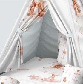 Resim instababyrooms Çocuk Oyun Çadırı Peri Dijital Baskılı 