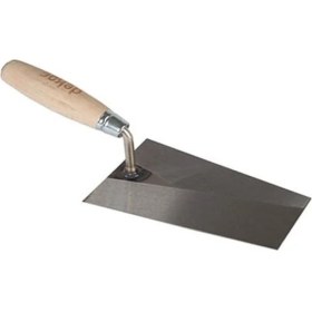 Resim Dekor 066 Ahşap Saplı Duvarcı Malası 16 Cm Yay Çeliği 