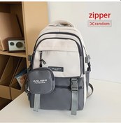 Resim Lumaworld Gri Erkek Kadın 17 İnç Laptop Sırt Çantası Seyahat Okul Spor 46x31x19 Cm Gri 