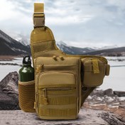 Resim 1 Adet Seyahat, Tırmanma, Kamp Için Rahat Crossbody Çantası 
