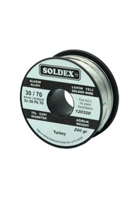Resim Soldex 1.60mm 200gr Sn30 Pb70 Lehim Teli 