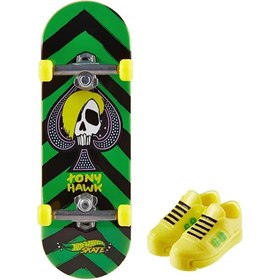 Resim Hot Wheels Skate Parmak Kaykay ve Ayakkabı Paketleri HNG26 - 5+ Yaş 