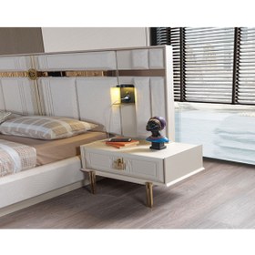 Resim mobilyabazari Sedef Yatak Odası Takımı 2 Adet Komodin 