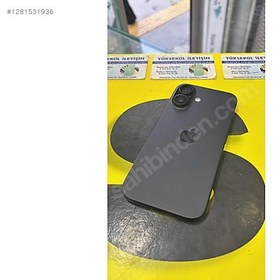Resim Apple iPhone 16 İkinci El YD | 128 GB | Siyah 