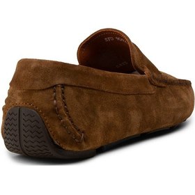 Resim Deery Erkek Hakiki Süet Taba Rengi Penny Loafer - E0920mtbac01 