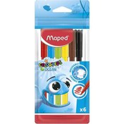 Resim Maped Keçeli Boya Kalemi Ocean 6 Renk 845723 