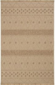 Resim Cool Halı Hasır 620 Bej Kahverengi Halı Antre Koridor Halısı İnce Halı Kilim Mutfak Halısı Kesme Halı Yolluk 