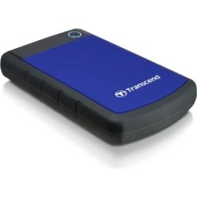 Resim Transcend Storejet 25H3 4 Tb Harici Sabit Sürücü - 2,5 Inç, USB 3.1 Gen 1, Askeri Sınıf Darbeye Dayanıklı, Anti-Şok Sistem, Lacivert - TS4TSJ25H3B 