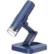 Resim Yaleker Usb El Tipi Dijital Mikroskop W1-b Mavi - 50-1000x Büyütme, 1mp Hd, 1080p Foto/video, 8 Led, Mac/android Desteği 
