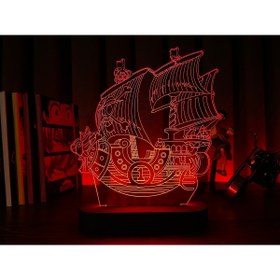 Resim PETRADESIGN Renkli Anime Masa Lambası, One Piece Temalı, Şık ve Eğlenceli Aydınlatma 