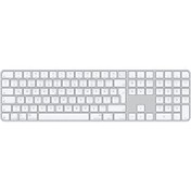 Resim Magic Keyboard TR Q Touch ID Usb-C Kablosuz Klavye Beyaz MXK73TQ/A Apple