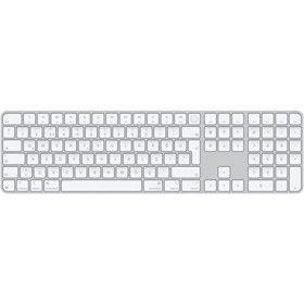 Resim Magic Keyboard TR Q Touch ID Usb-C Kablosuz Klavye Beyaz MXK73TQ/A 