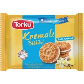 Resim Torku Sade Kremalı Bisküvi 4x61 G 