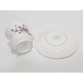 Resim Queen's February Detaylı Çay Kahve Fincan Takımı Çok Renkli 