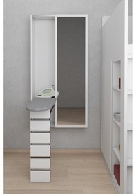 Resim Dolaplı Ütü Masası Çok Amaçlı Ütü Masası 